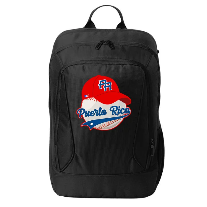 Boricua Puerto Rican Puerto Rico Baseball City Backpack