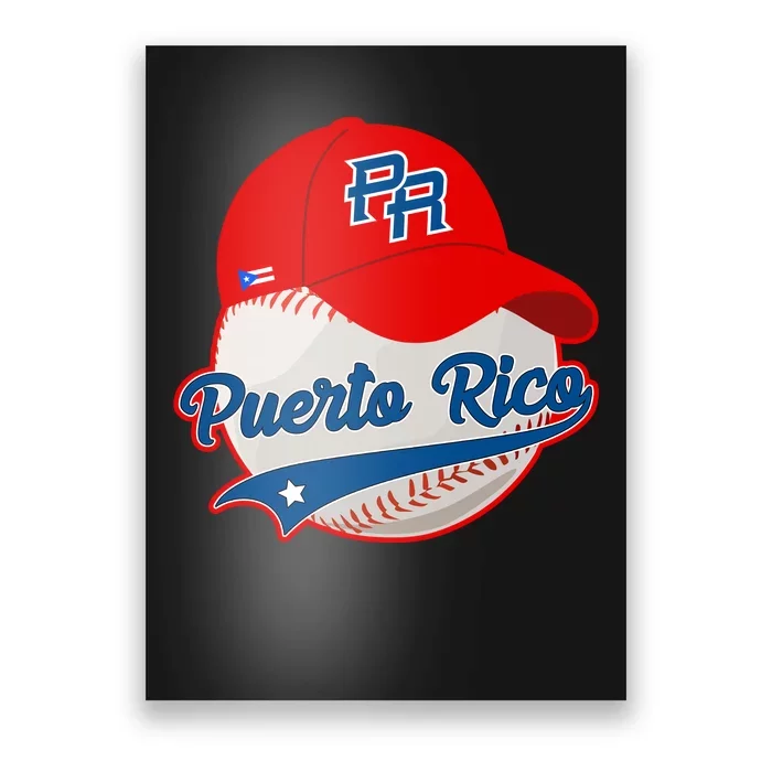 Boricua Puerto Rican Puerto Rico Baseball Poster