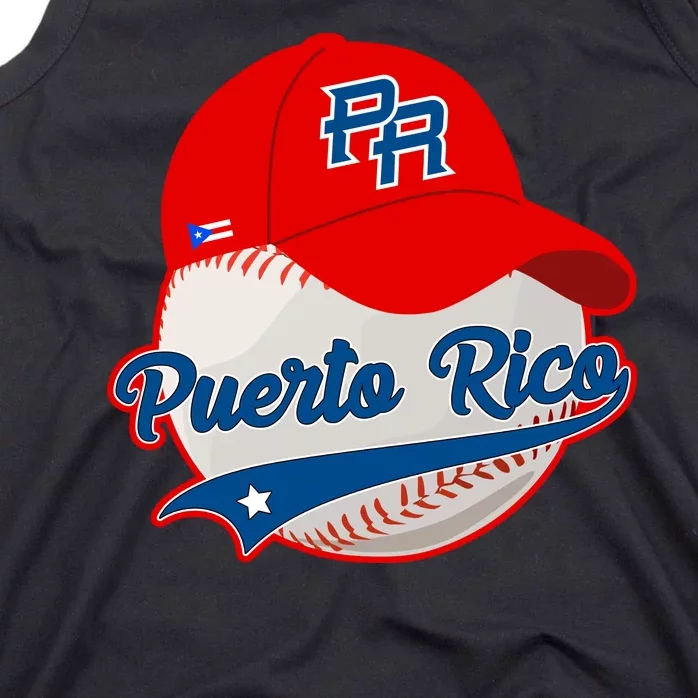 Boricua Puerto Rican Puerto Rico Baseball Tank Top