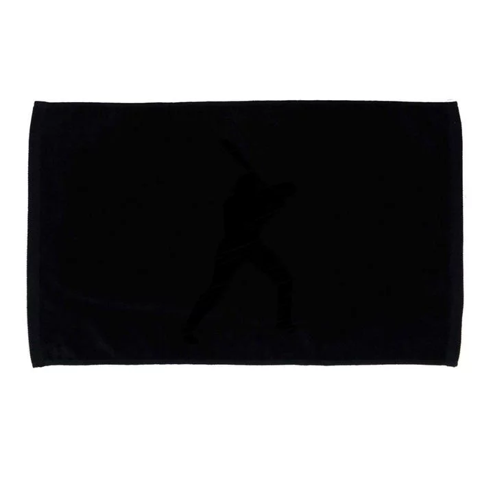 Baseball player retro lines Microfiber Hand Towel