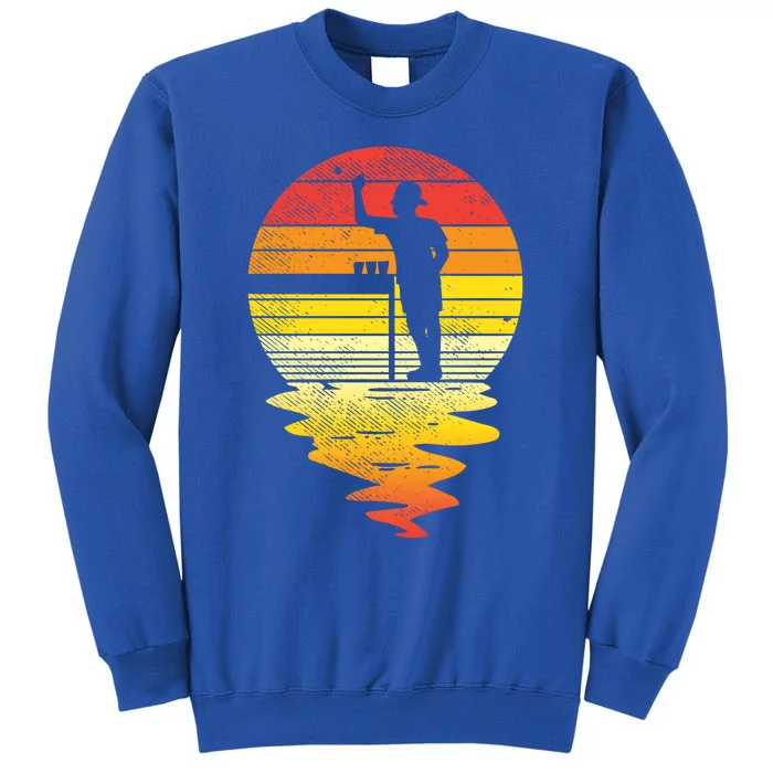 Beer Pong Sunset Retro Beirut Ing Game Gift Sweatshirt