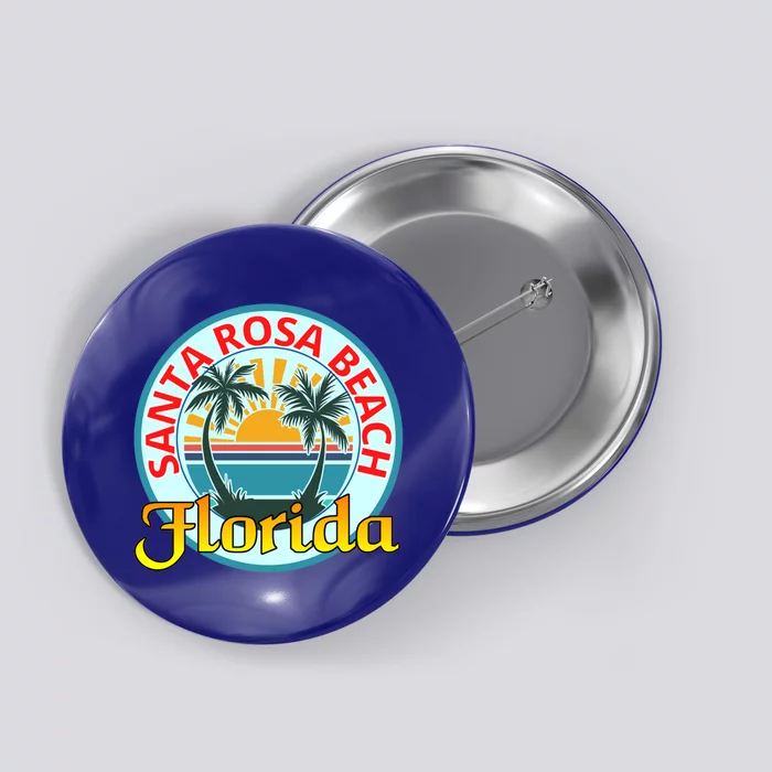 Beach Please Santa Rosa Beach Florida Beach Spring Break Gift Button