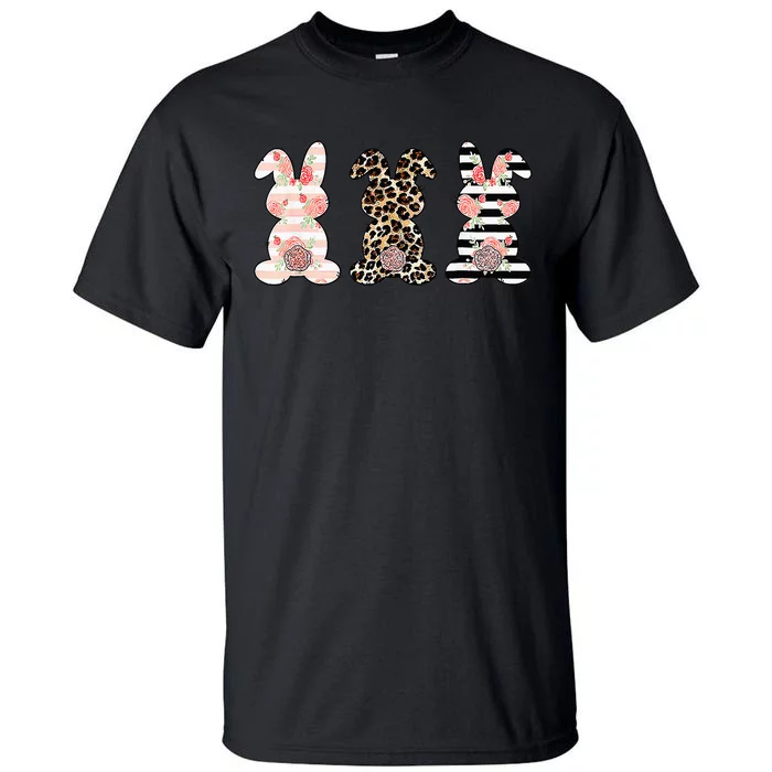 Bunny Pastel Spring Hunt Eggs Rabbit Happy Easter Day Outfit Tall T-Shirt