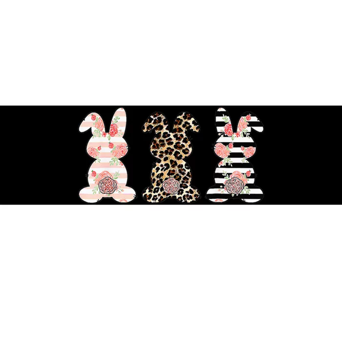 Bunny Pastel Spring Hunt Eggs Rabbit Happy Easter Day Outfit Bumper Sticker