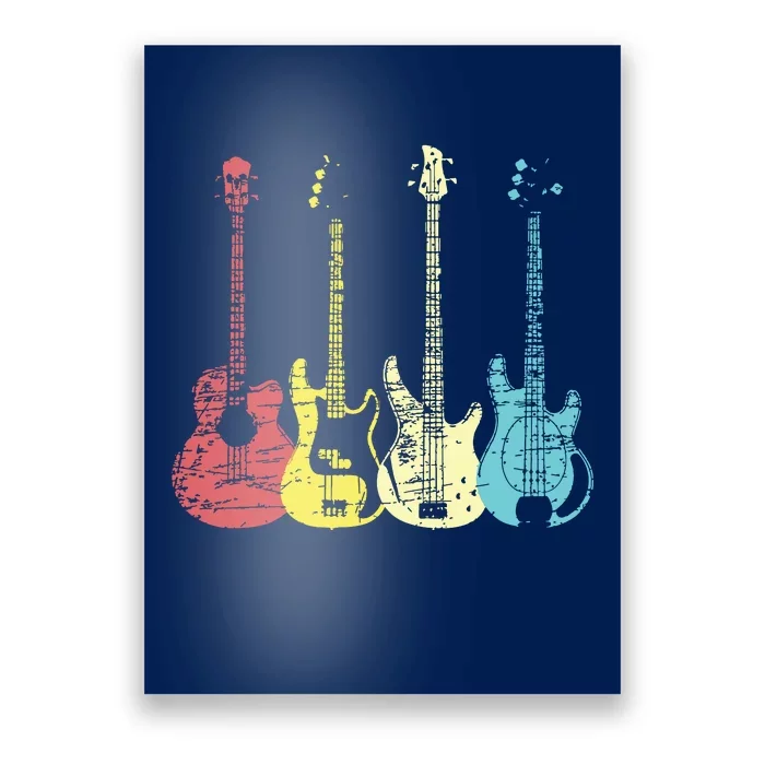 Bass Player Shirts Men Gift For Bass Guitar Player Bassist Poster