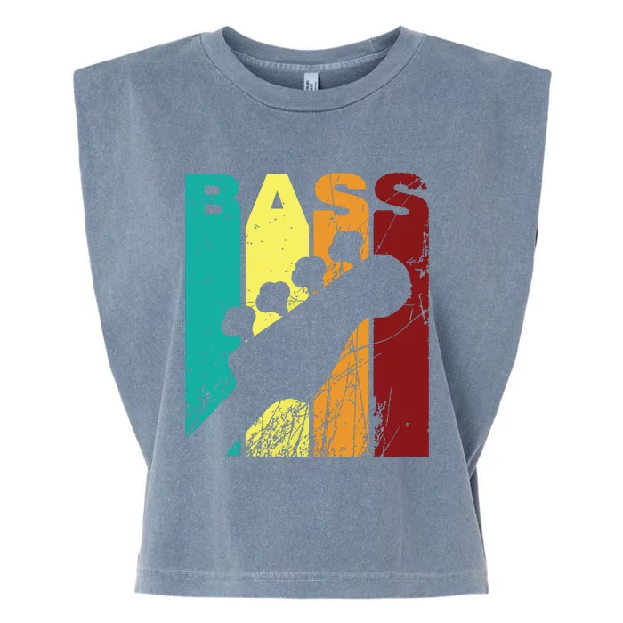 Bass Player Shirts Men Gift For Bass Guitar Player Bassist Garment-Dyed Women's Muscle Tee