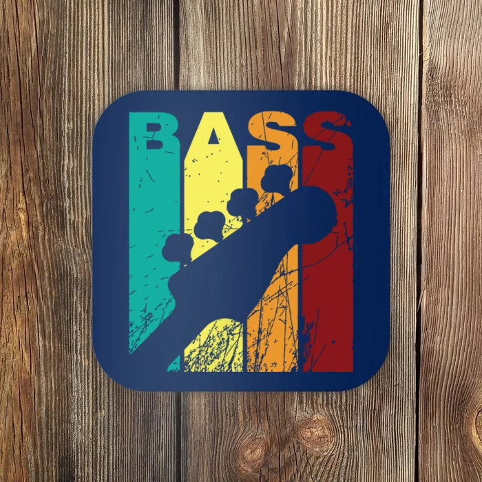 Bass Player Shirts Men Gift For Bass Guitar Player Bassist Coaster