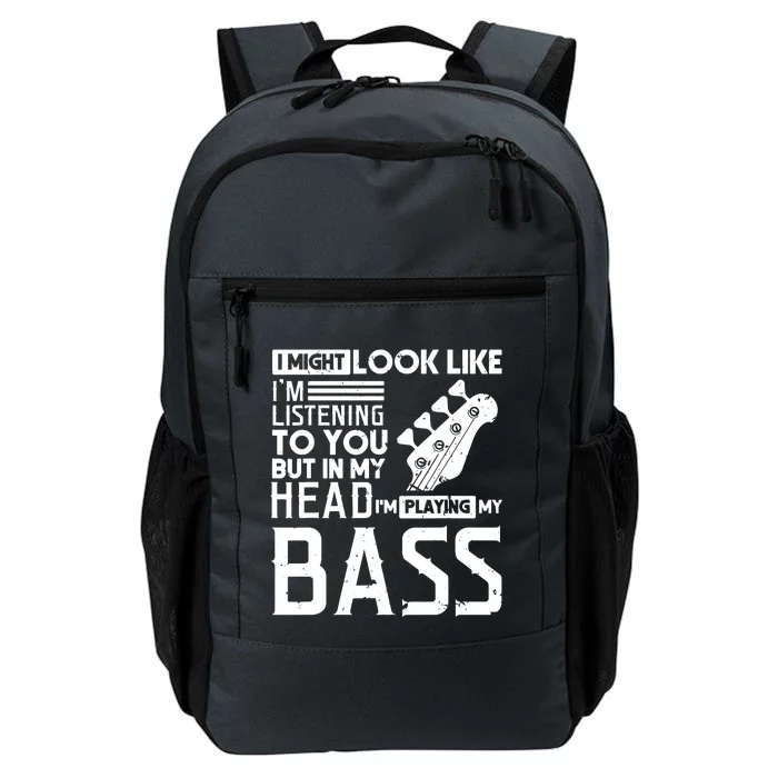 Bass Player Shirts Men Gift For Bass Guitar Player Bassist Daily Commute Backpack