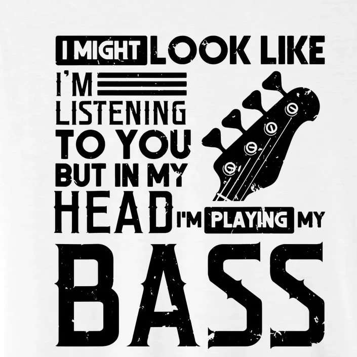 Bass Player Shirts Men Gift For Bass Guitar Player Bassist ChromaSoft Performance T-Shirt