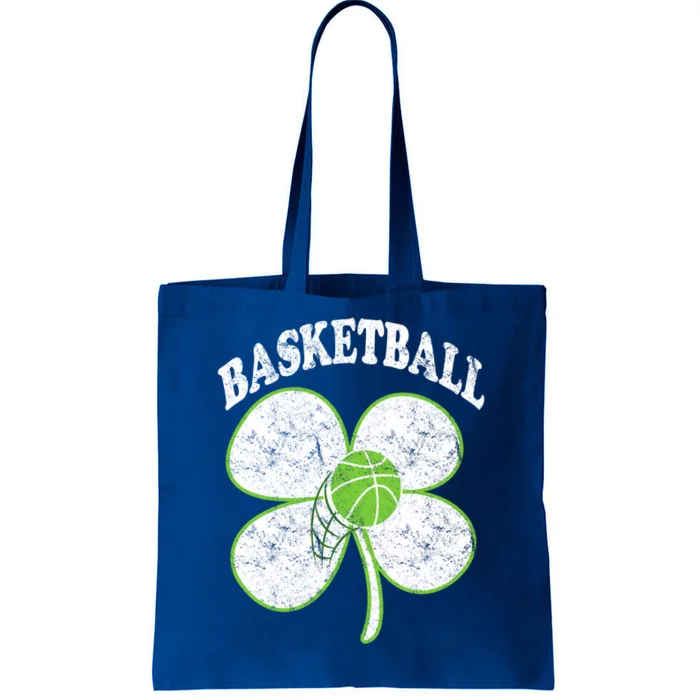 Basketball Player St Patricks Day Irish Funny Coach Gift Tote Bag