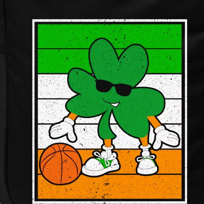 Basketball Player St Patrick's Day Irish Pride Gift Impact Tech Backpack