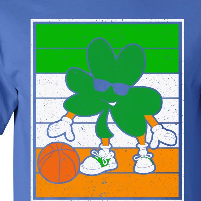 Basketball Player St Patrick's Day Irish Pride Gift Tall T-Shirt