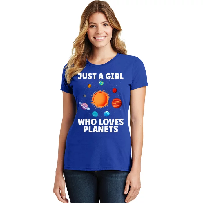 Best Planet Solar System Science Outer Space Women's T-Shirt