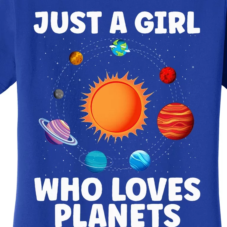 Best Planet Solar System Science Outer Space Women's T-Shirt