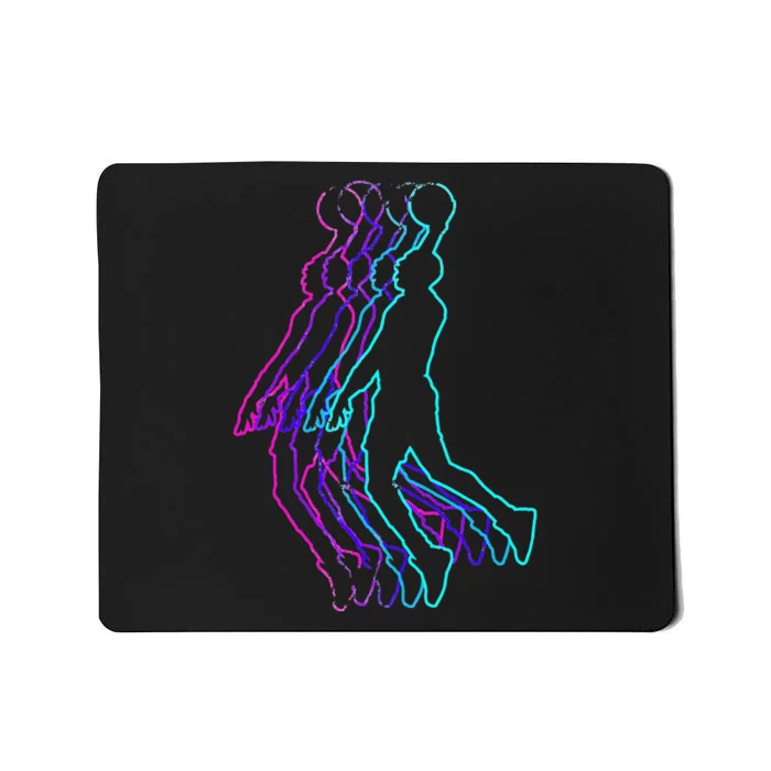 Basketball Player Slam Dunk Teens team coach Mousepad