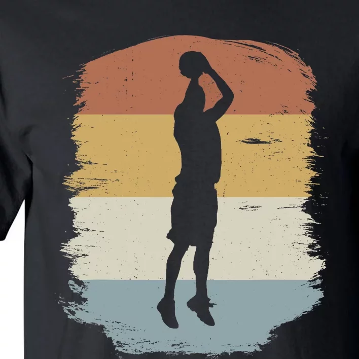 Basketball Player - Streetball Baller Shooting Basketball Tall T-Shirt