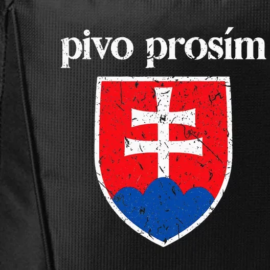 Beer Please Slovak Slovakia Flag Pride Pivo ProsíM City Backpack