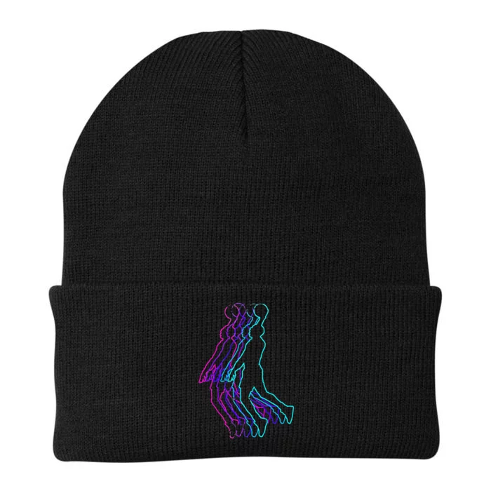 Basketball Player Slam Dunk Teens Knit Cap Winter Beanie