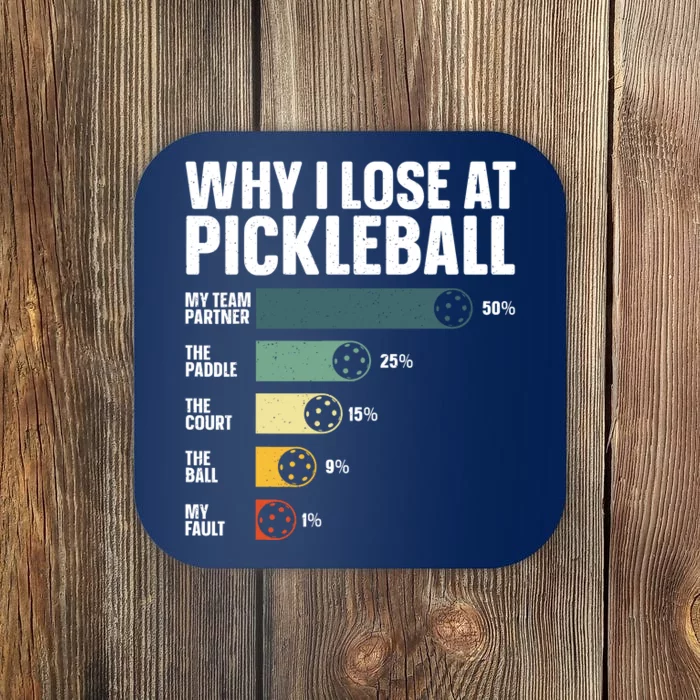 Best Pickleball Sport Pickleball Player Coaster