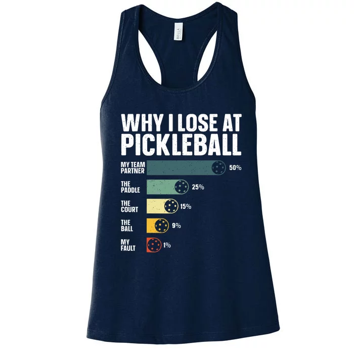 Best Pickleball Sport Pickleball Player Women's Racerback Tank