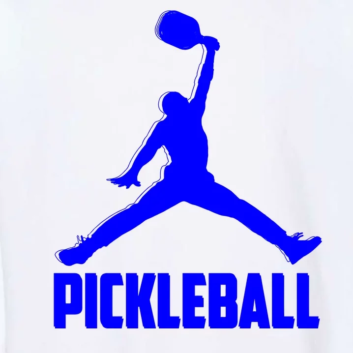 Blue Pickleball Sports Logo Garment-Dyed Sweatshirt