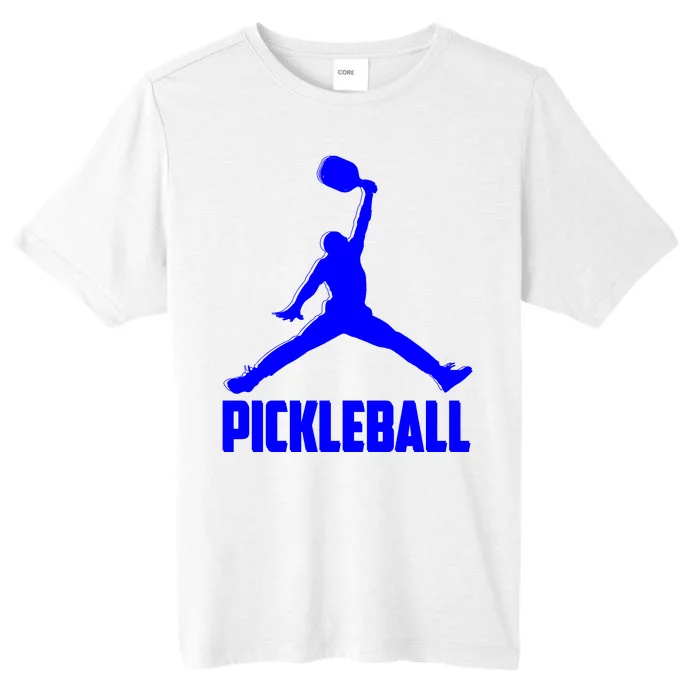 Blue Pickleball Sports Logo ChromaSoft Performance T-Shirt