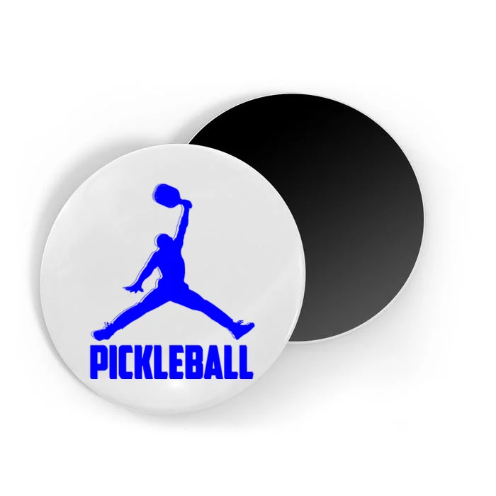 Blue Pickleball Sports Logo Magnet