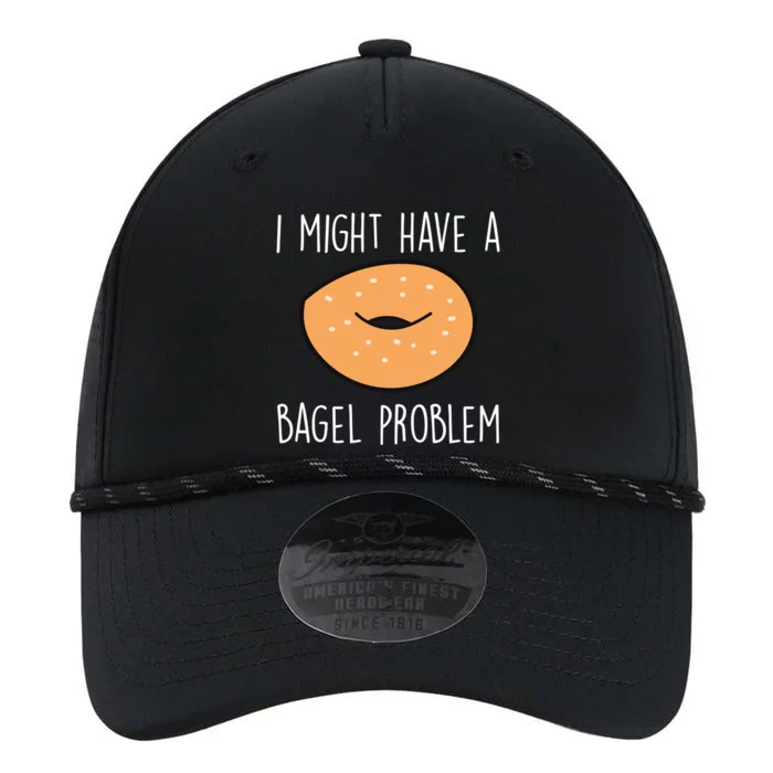 Bagel Problem Saying Bagels Funny Bagel Lover Baking Gift Performance The Dyno Cap