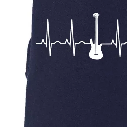 Bass Player Shirts Bass Guitar Player Heartbeat Doggie 3-End Fleece Hoodie