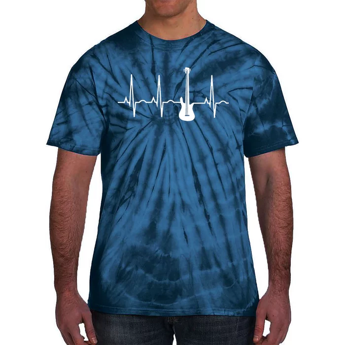 Bass Player Shirts Bass Guitar Player Heartbeat Tie-Dye T-Shirt