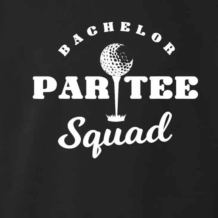 Bachelor Par-Tee Squad | Funny Golf Bachelor Party Pun Gift Toddler Hoodie