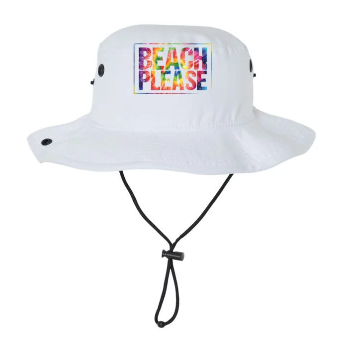 Beach Please Summer Vacation Holiday Rainbow Funny Gift Legacy Cool Fit Booney Bucket Hat