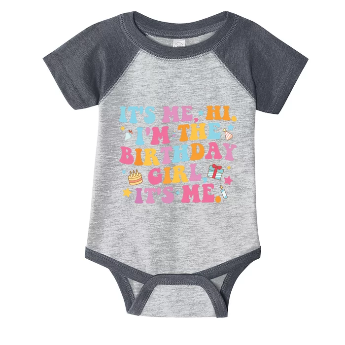 Birthday Party Shirts Its Me Hi Im The Birthday Girl Its Me Infant Baby Jersey Bodysuit