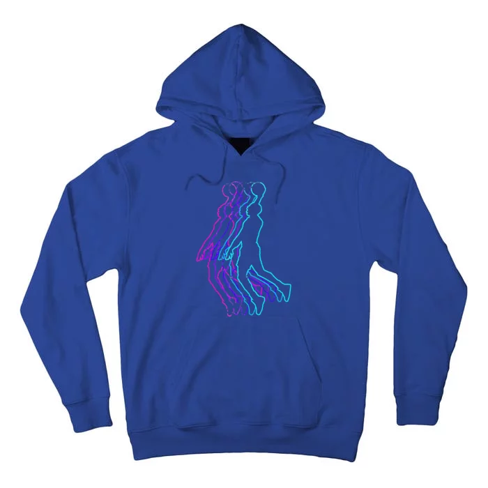 Basketball Player Slam Dunk Tall Hoodie