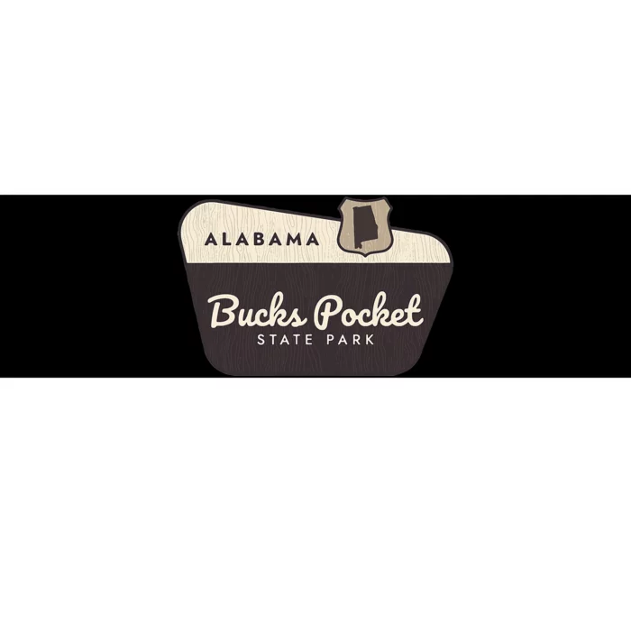 Bucks Pocket State Park Alabama Al Welcome Sign Vacation Bumper Sticker