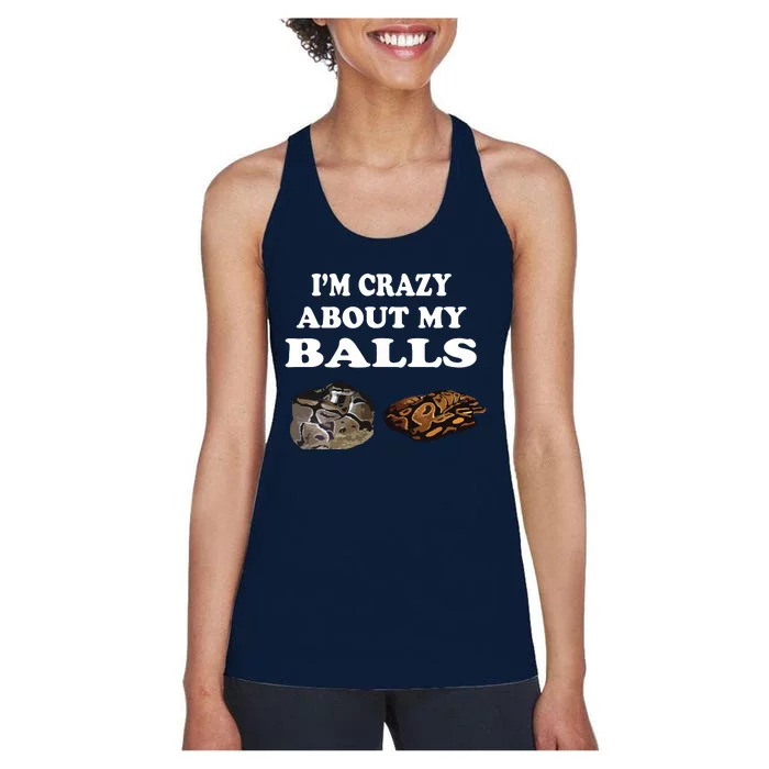 Ball Python Snake T T Baby Ball Python Breeders Women's Racerback Tank