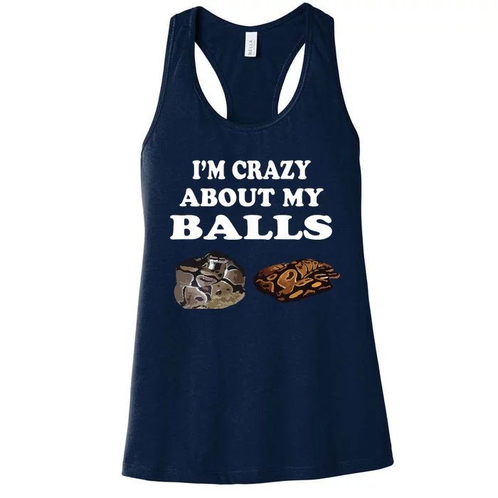 Ball Python Snake T T Baby Ball Python Breeders Women's Racerback Tank