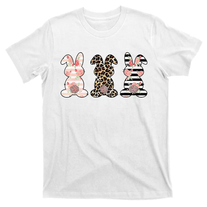 Bunny Pastel Spring Hunt Eggs Rabbit Easter Day T-Shirt