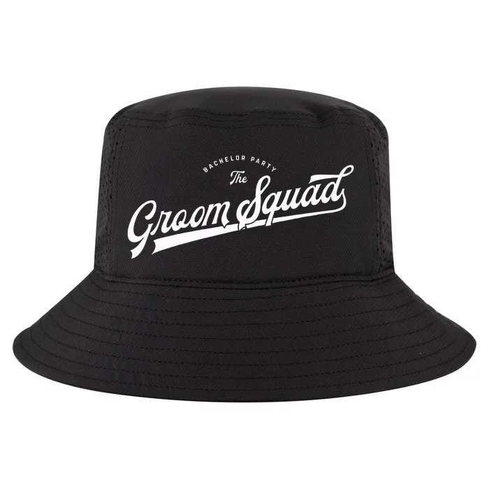 Bachelor Party Set Baseball Style The Groom Squad Cool Comfort Performance Bucket Hat