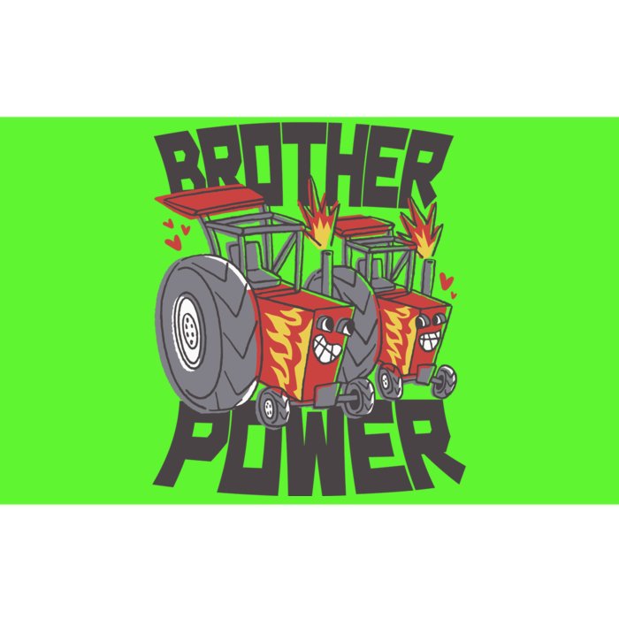 Brother Power Tractor Bumper Sticker