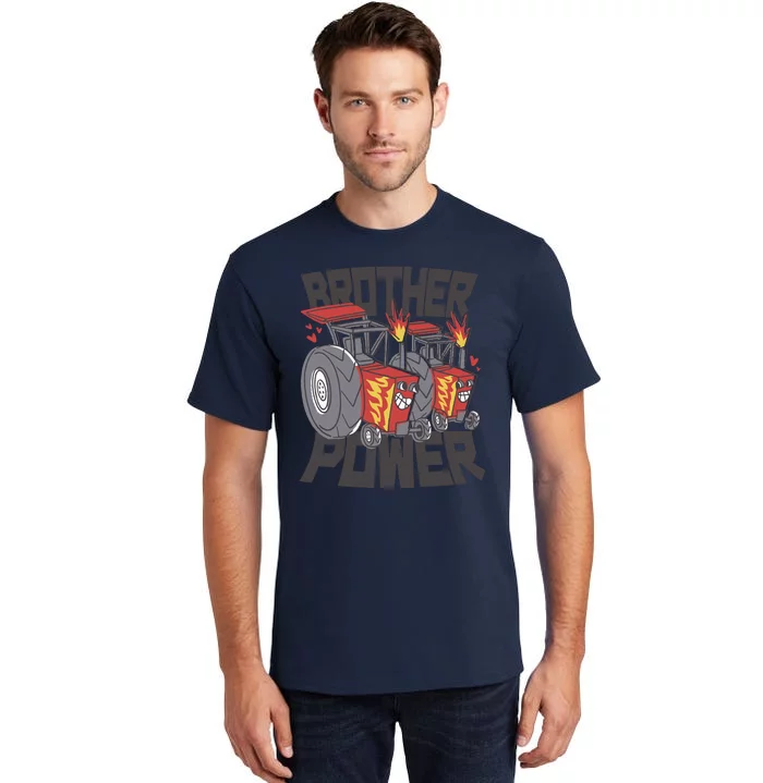 Brother Power Tractor Tall T-Shirt