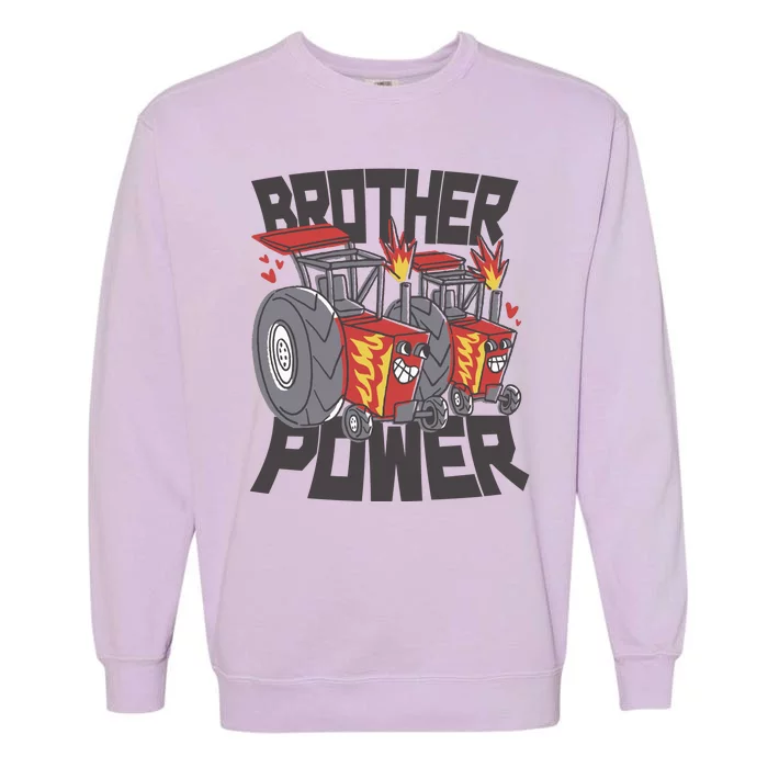 Brother Power Tractor Garment-Dyed Sweatshirt