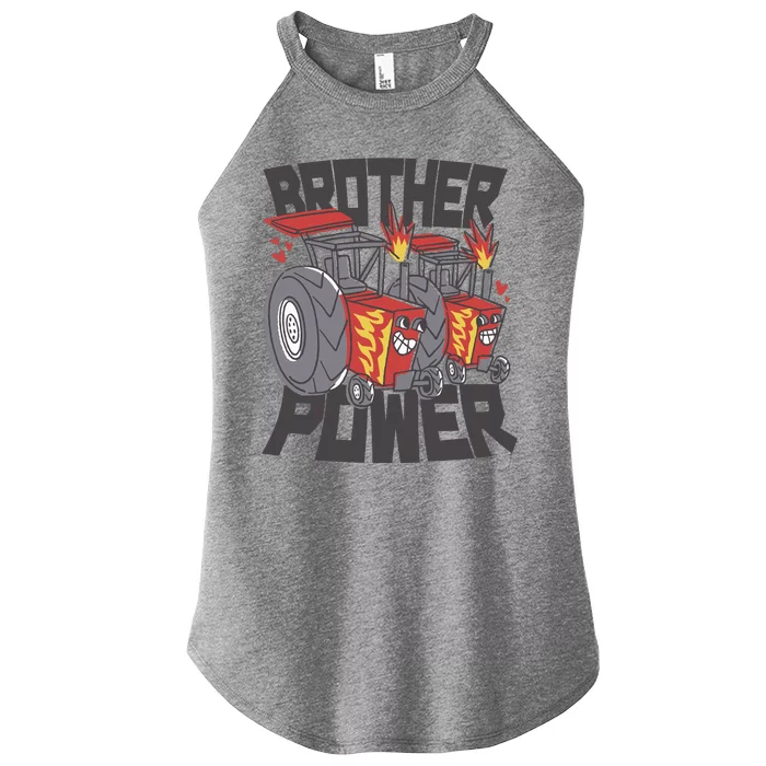 Brother Power Tractor Women’s Perfect Tri Rocker Tank