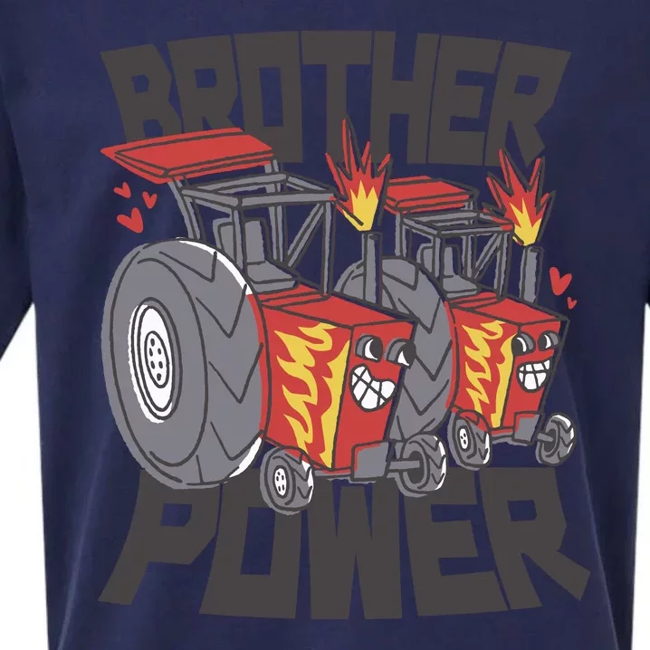 Brother Power Tractor Sueded Cloud Jersey T-Shirt