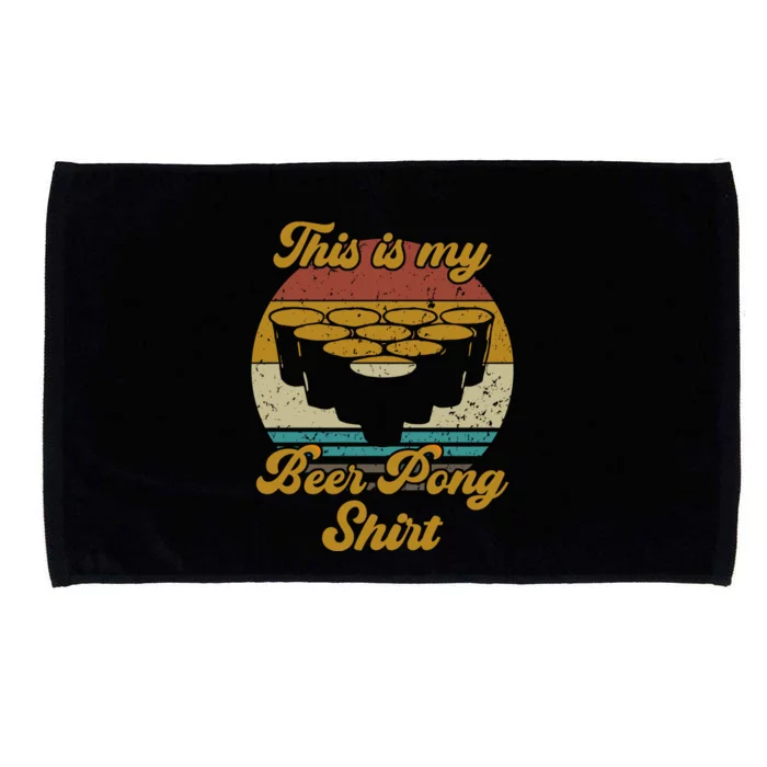 Beer Pong / This Is My Beer Pong Gift Microfiber Hand Towel