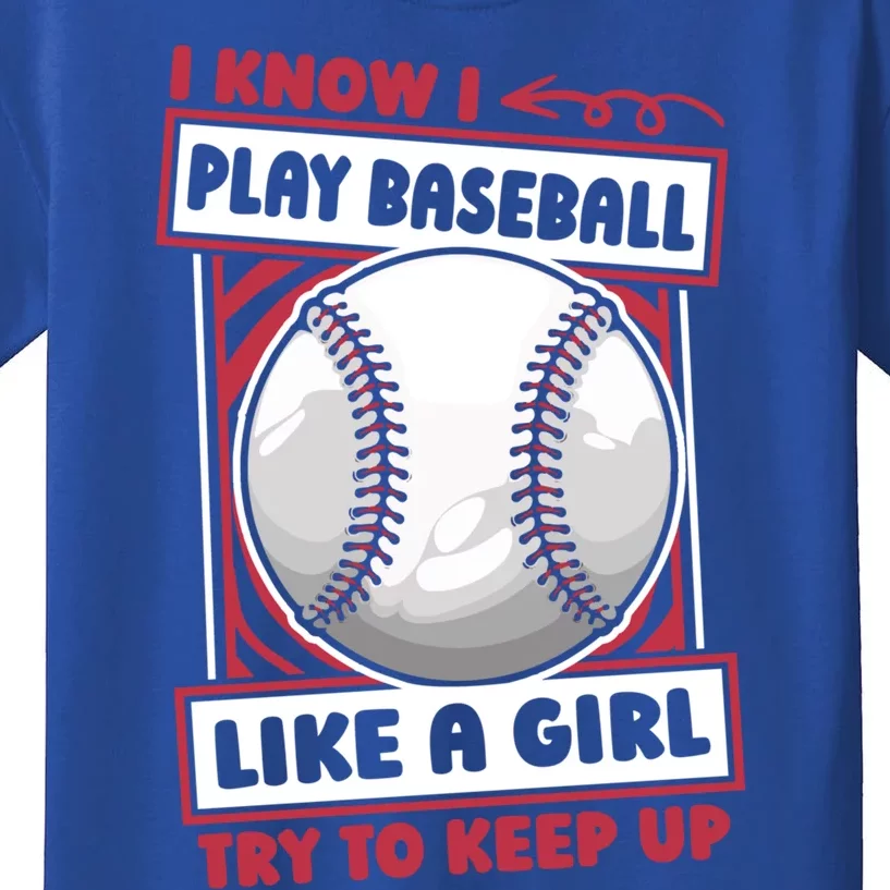 Baseballer Player Team Sport Gift Baseball Great Gift Kids T-Shirt