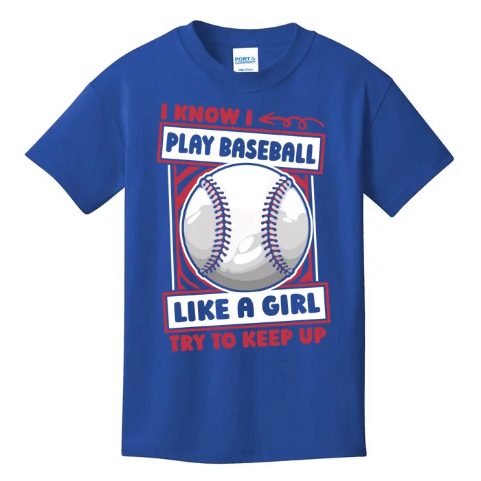 Baseballer Player Team Sport Gift Baseball Great Gift Kids T-Shirt