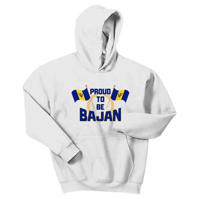 Barbados Proud To Be Bajan Kids Hoodie