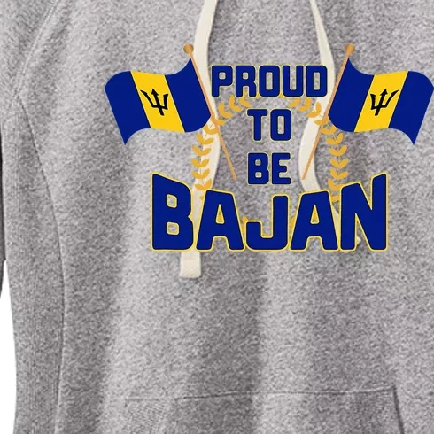 Barbados Proud To Be Bajan Women's Fleece Hoodie