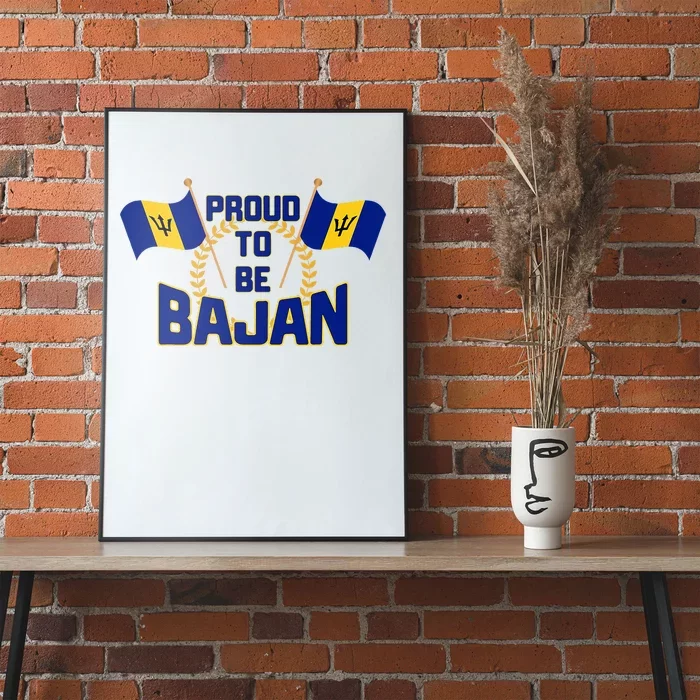 Barbados Proud To Be Bajan Poster